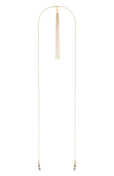 Цепочка для очков CAROLINE ABRAM, арт. CHAINETTE TRI0 METALL SINGLE G0LD, фото 1