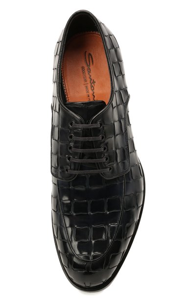 Кожаные дерби SANTONI, арт. MCC017553MC3HVVDU59, фото 5