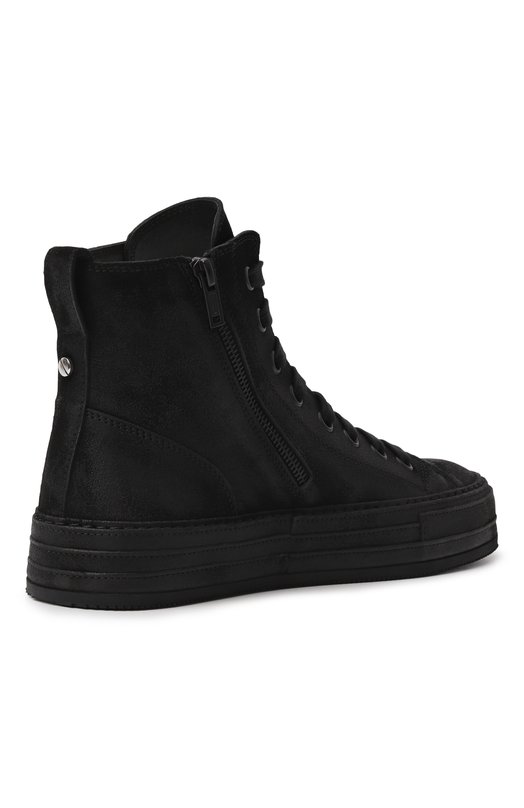 Замшевые кеды Orvo Ann Demeulemeester B0012570/LT147 Чёрный  B0012570/LT147 Фото 5