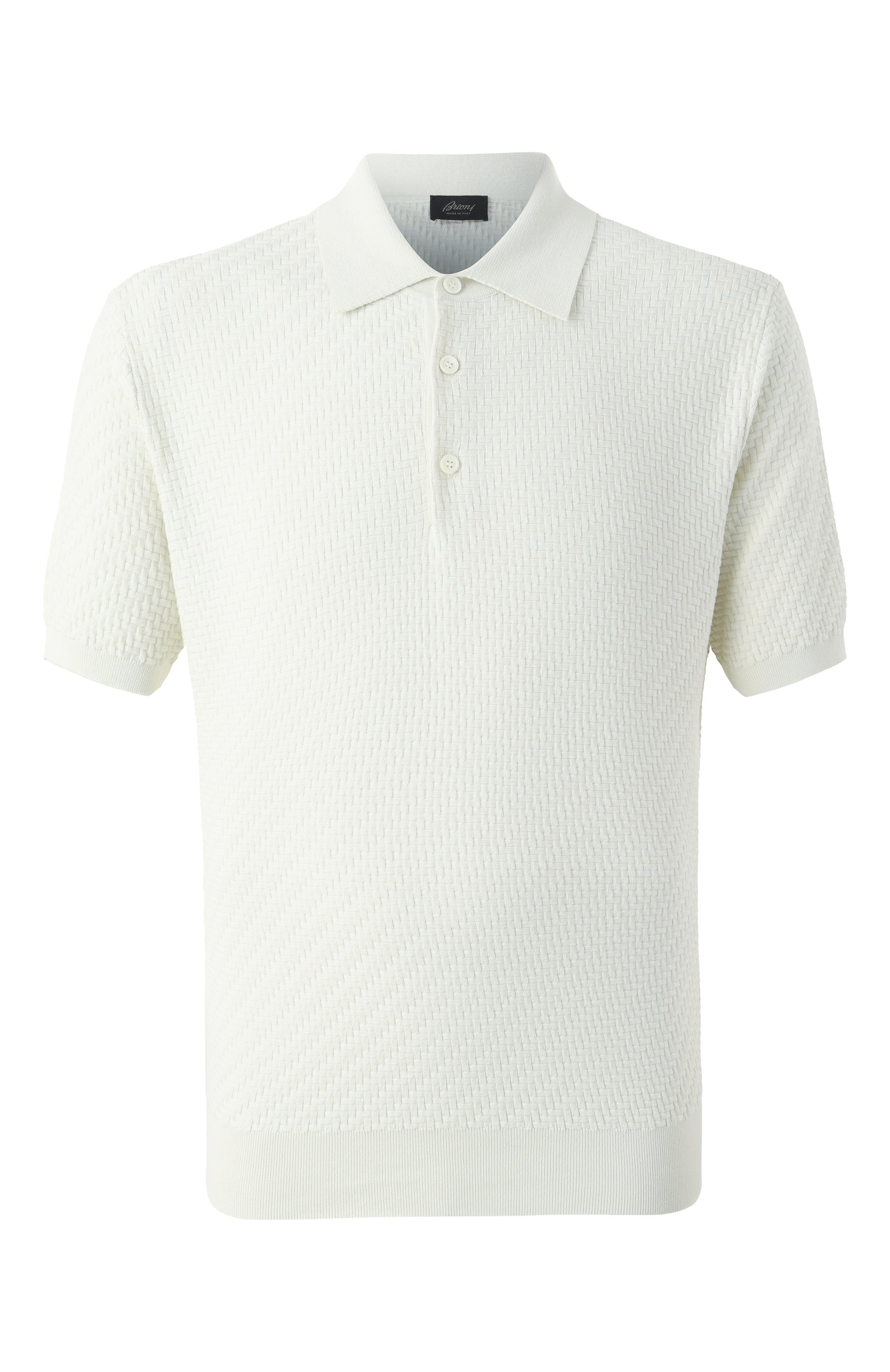 Поло из хлопка и шелка BRIONI, арт. UMR200/PAK22, фото 1