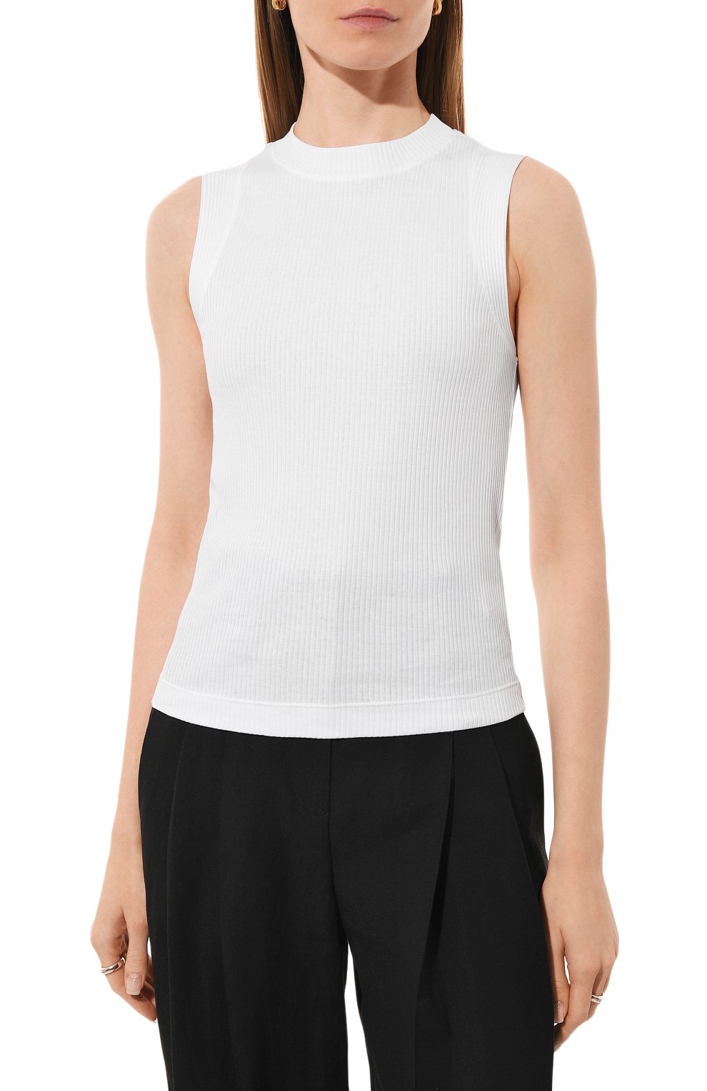 Хлопковый топ BRUNELLO CUCINELLI, арт. MH990BM100, фото 3
