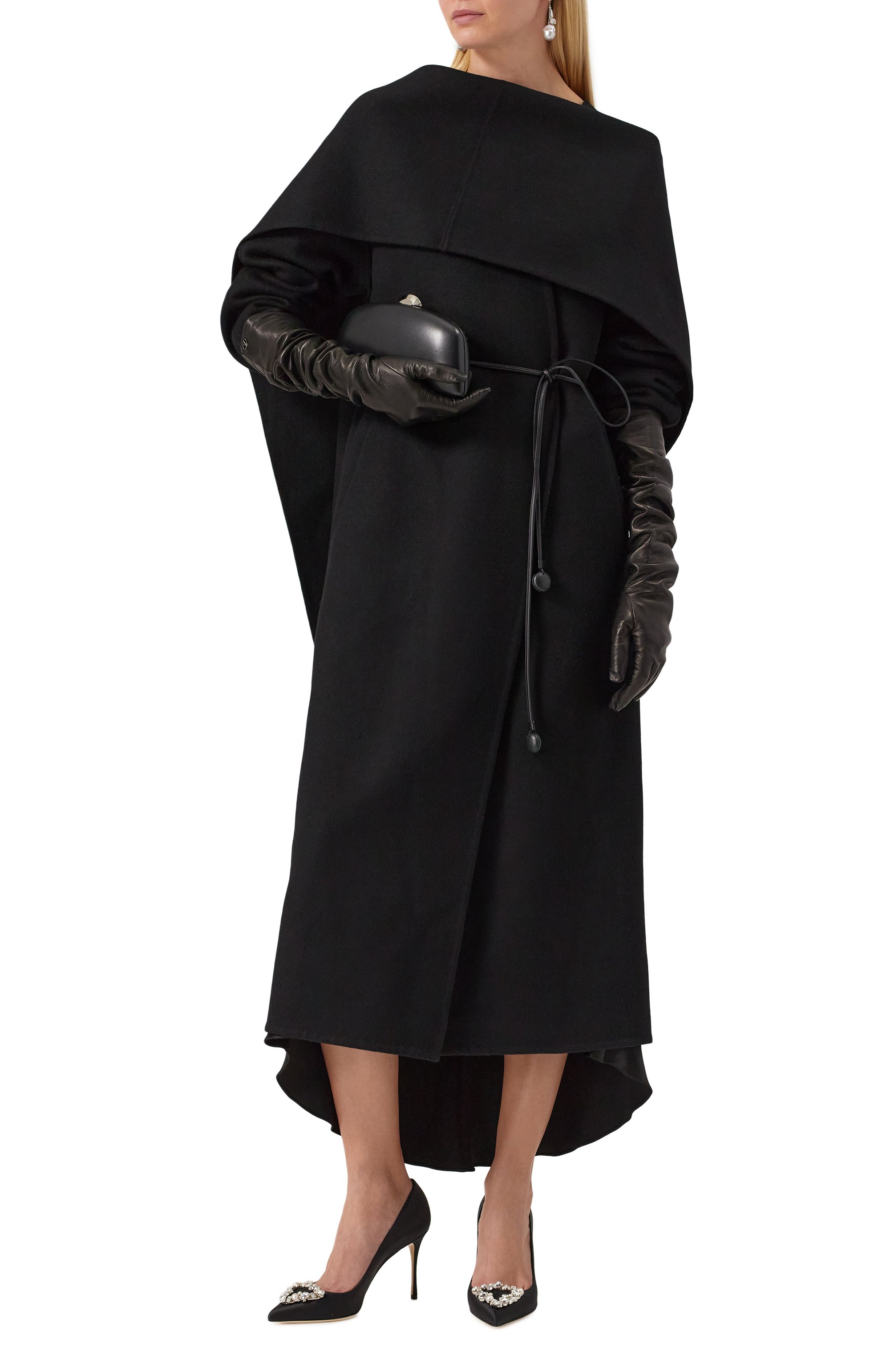 Кашемировое пальто MVST черного цвета по цене 483000 руб., арт. TXBPLSL-Y219-1/LC1597, фото 2 Кашемировое пальто MVST, арт. TXBPLSL-Y219-1/LC1597, фото 2