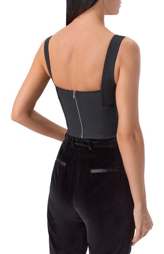 Топ-корсет Dolce & Gabbana F7T19T/GDCLQ Чёрный  F7T19T/GDCLQ Фото 4