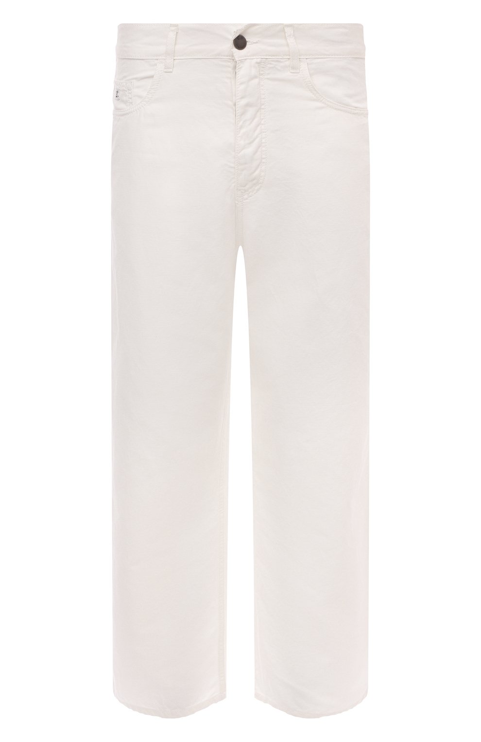 Брюки из хлопка и льна C.P. COMPANY, арт. 14CMPA356A-006273G, фото 1