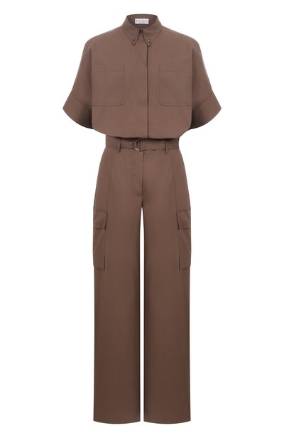 Хлопковый комбинезон BRUNELLO CUCINELLI, арт. M0H93HA999, фото 1