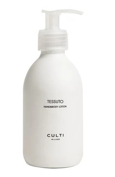 Крем для рук и тела welcome satin tessuto (250ml) CULTI MILANO бесцветного цвета, арт. 8050714293030 | Фото 1 (Нос: Не проставлено; Региональные ограничения белый список (Axapta Mercury): Не проставлено; Тип продукта: Кремы; Назначение: Для тела, Для рук)