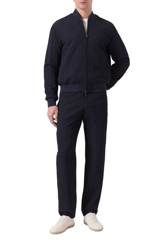 Замшевые кроссовки Giorgio Armani X2X208/XF829 Кремовый  X2X208/XF829 Фото 2