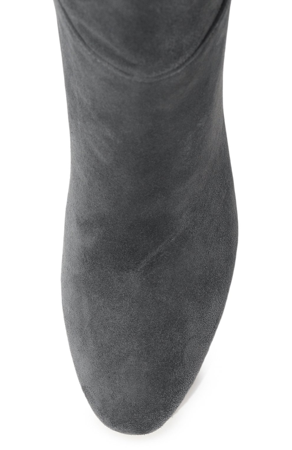 Замшевые сапоги SERGIO ROSSI темно-серого цвета по цене 131000 руб., арт. A70370/MCAZ01, фото 6 Замшевые сапоги SERGIO ROSSI, арт. A70370/MCAZ01, фото 6