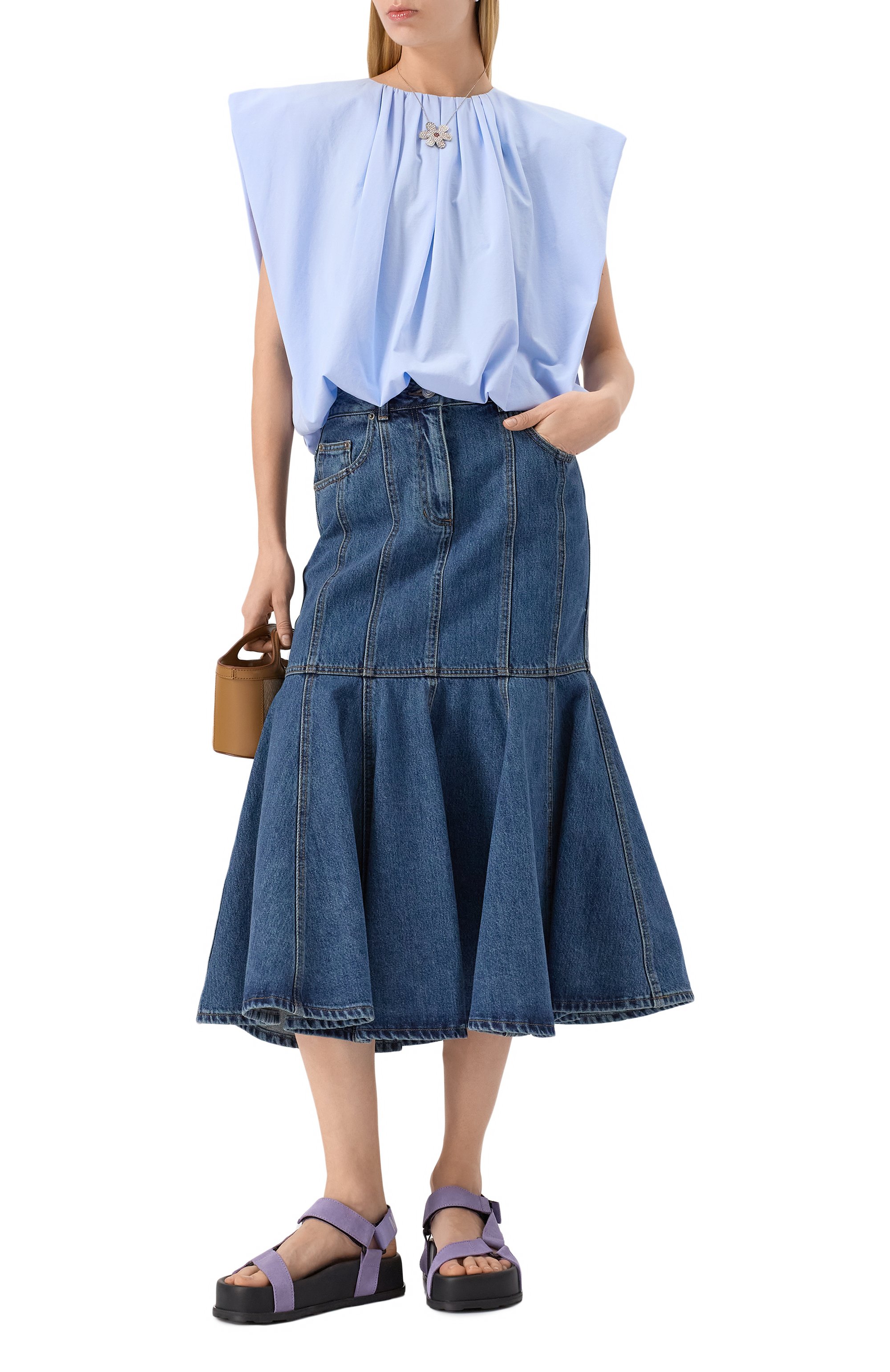 Хлопковый топ JUUN.J, арт. JW5342W03Q, фото 2