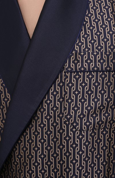 Шелковый халат DEREK ROSE, арт. 5535-VER0056, фото 5