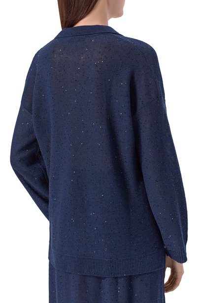 Поло изо льна и хлопка ANTONELLI FIRENZE, арт. 41781Q/01625, фото 4