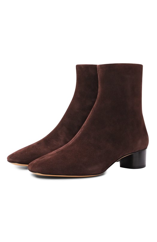 Замшевые ботильоны Le Monde Beryl CAR-SUE-CH0 Коричневый CAR-SUE-CH0