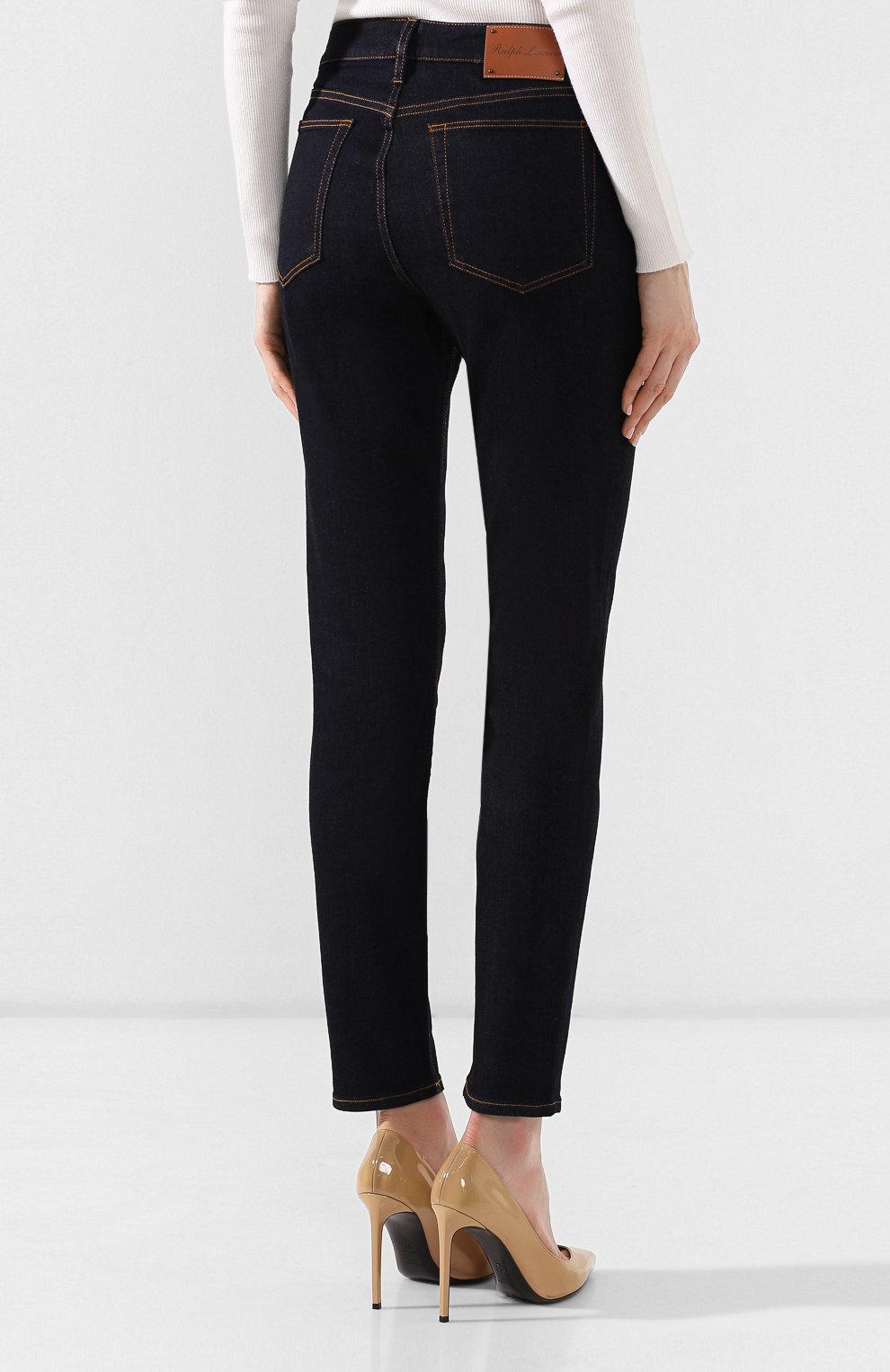 Джинсы RALPH LAUREN синего цвета по цене 68350 руб., арт. 290767333, фото 4 Джинсы RALPH LAUREN, арт. 290767333, фото 4