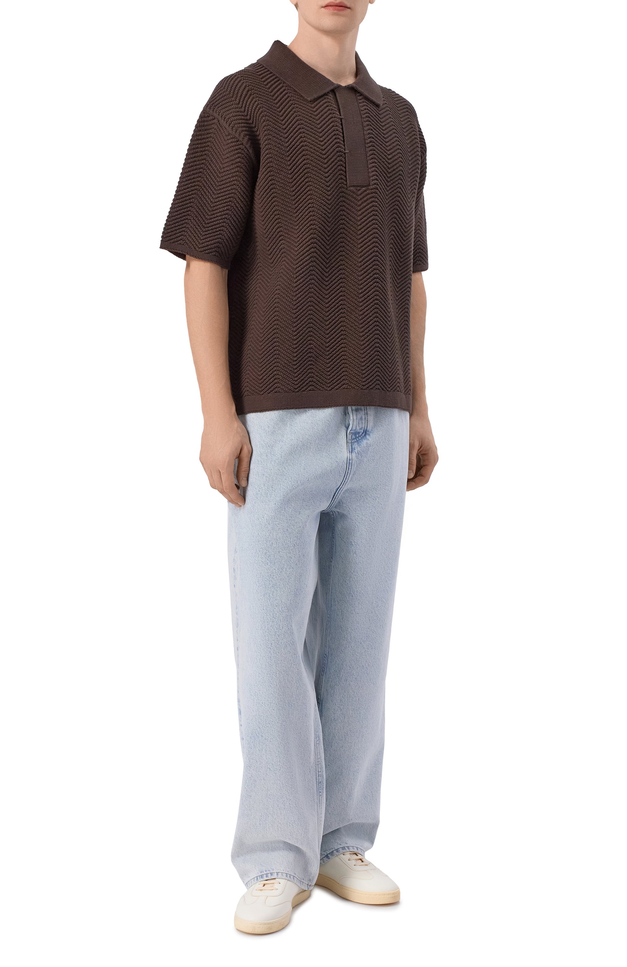 Хлопковый свитер 12 STOREEZ, арт. 137202, фото 2