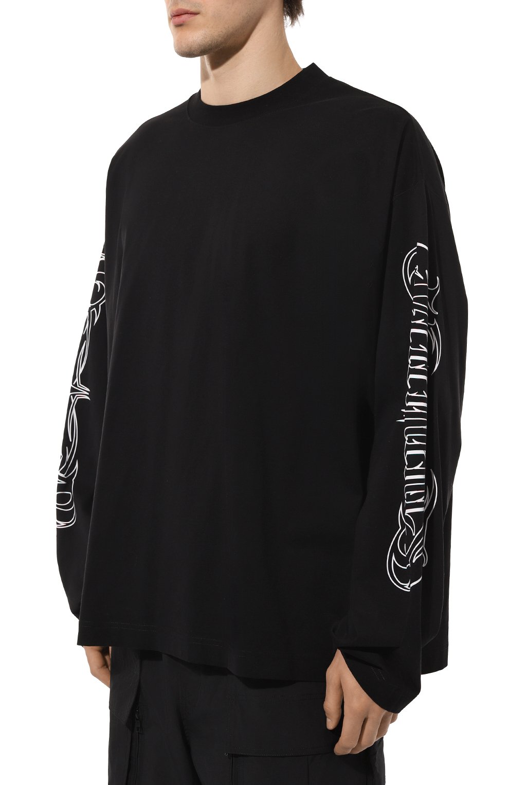 Хлопковый лонгслив VETEMENTS, арт. UA66LS620B, фото 3