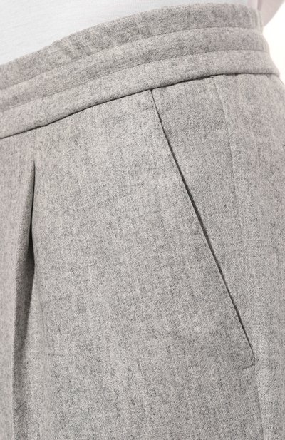 Шерстяные брюки BRUNELLO CUCINELLI, арт. M038PB2201, фото 5