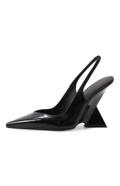 Лакированные туфли cheope THE ATTICO черного цвета по цене 96350 руб., арт. 250WSH00779/LBT002AA, фото 4 Лакированные туфли cheope THE ATTICO, арт. 250WSH00779/LBT002AA, фото 4