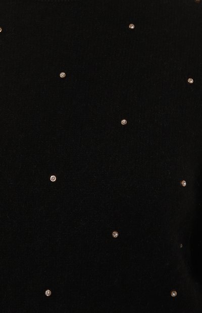 Свитер из шерсти и вискозы NINA RICCI черного цвета по цене 96800 руб., арт. 24AMPU012/ML0559, фото 5 Свитер из шерсти и вискозы NINA RICCI, арт. 24AMPU012/ML0559, фото 5