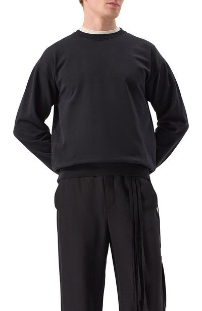 Хлопковый свитшот ANN DEMEULEMEESTER, арт. B0012487/FA185, фото 3