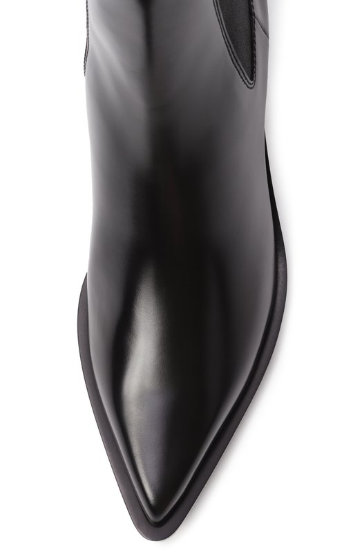 Кожаные ботильоны Wylie 55 Gianvito Rossi G72901.45CU0.DVDNER0 Чёрный  G72901.45CU0.DVDNER0 Фото 6