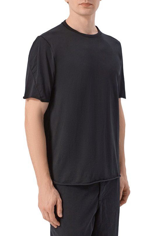 Хлопковая футболка Transit CFUTRC1363 Чёрный  CFUTRC1363 Фото 3