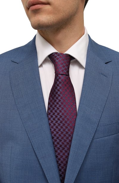 Галстук из шелка и хлопка STEFANO RICCI, арт. CCX/50018, фото 2