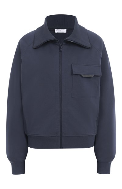 Женский хлопковая толстовка BRUNELLO CUCINELLI, арт. MP827SN706