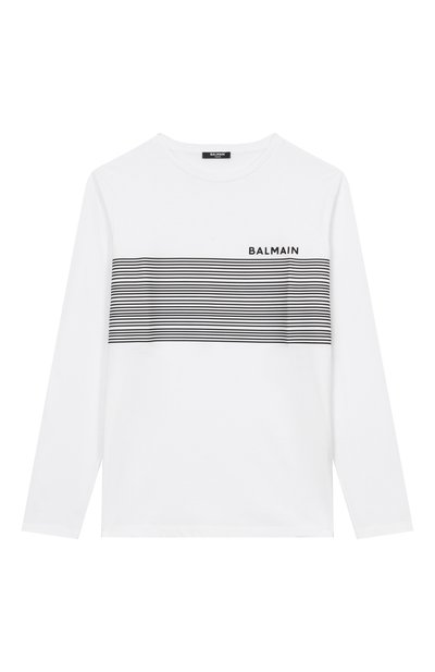 Хлопковый лонгслив BALMAIN, арт. BX8S10