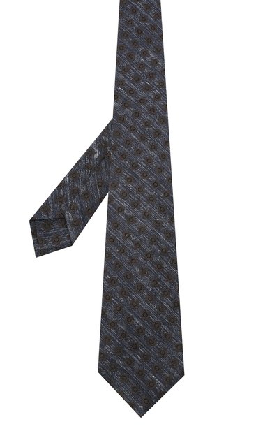 Галстук из шерсти и шелка KITON, арт. UCRVKLC05G53, фото 2