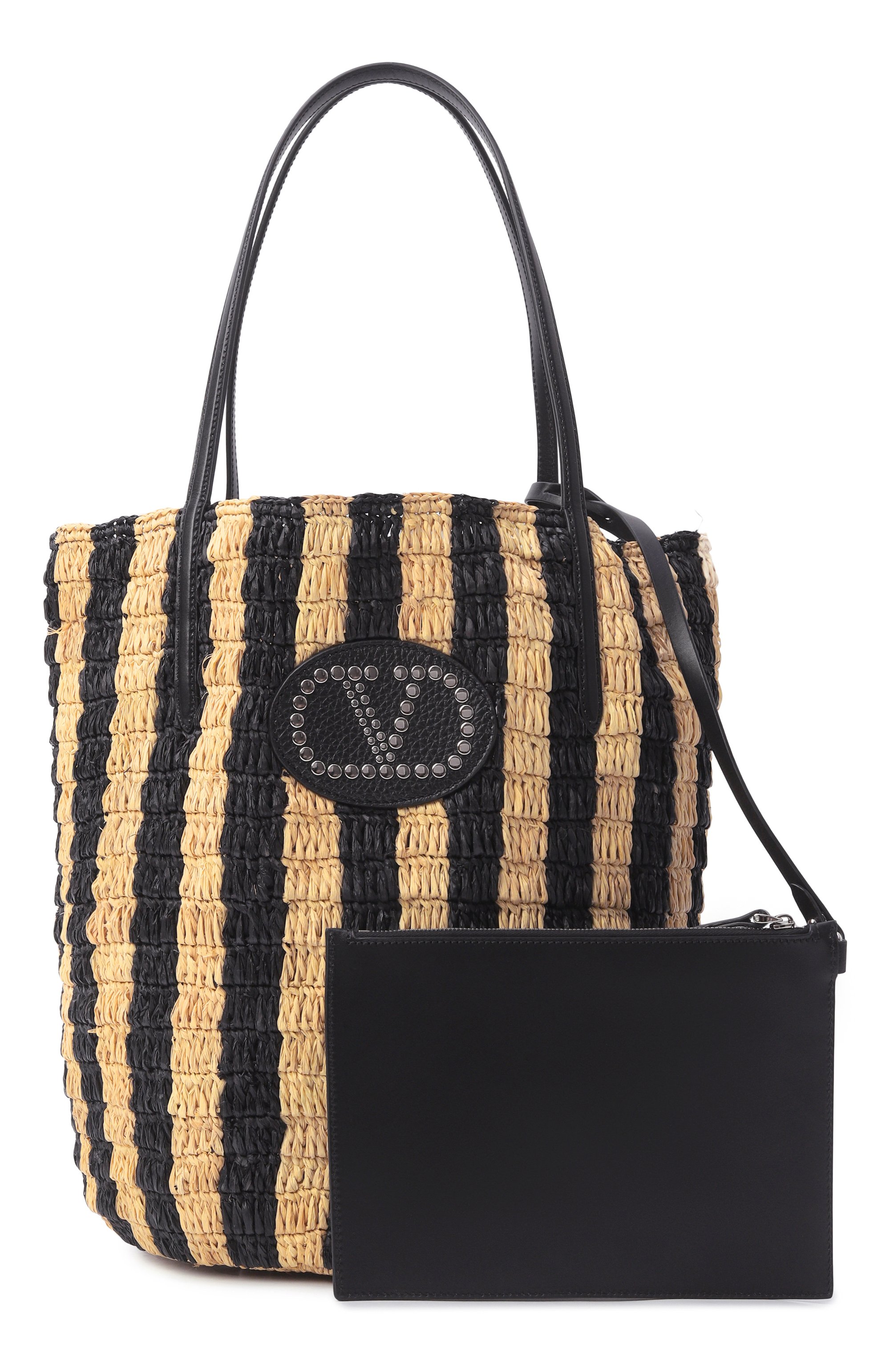 Сумка-тоут vlogo VALENTINO бежевого цвета по цене 206000 руб., арт. 8W2B0R37/UHK, фото 7 Сумка-тоут vlogo VALENTINO, арт. 8W2B0R37/UHK, фото 7