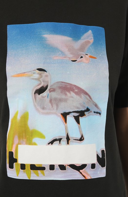 Хлопковая футболка Heron Preston 5