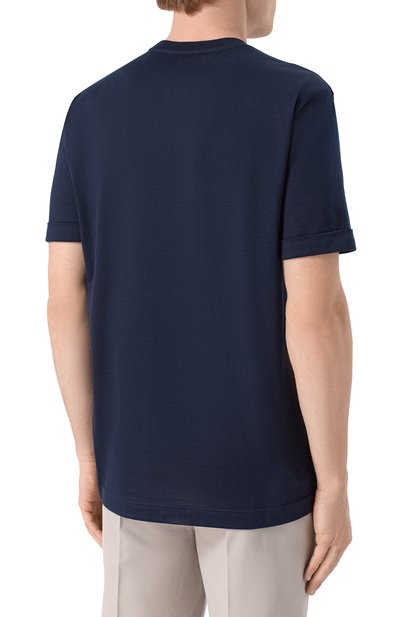 Хлопковая футболка KITON, арт. UMK0891, фото 4