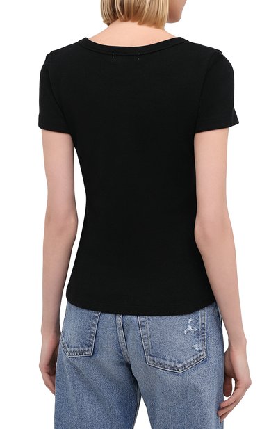 Хлопковая футболка MOUSSY, арт. 025DA380-6100, фото 4