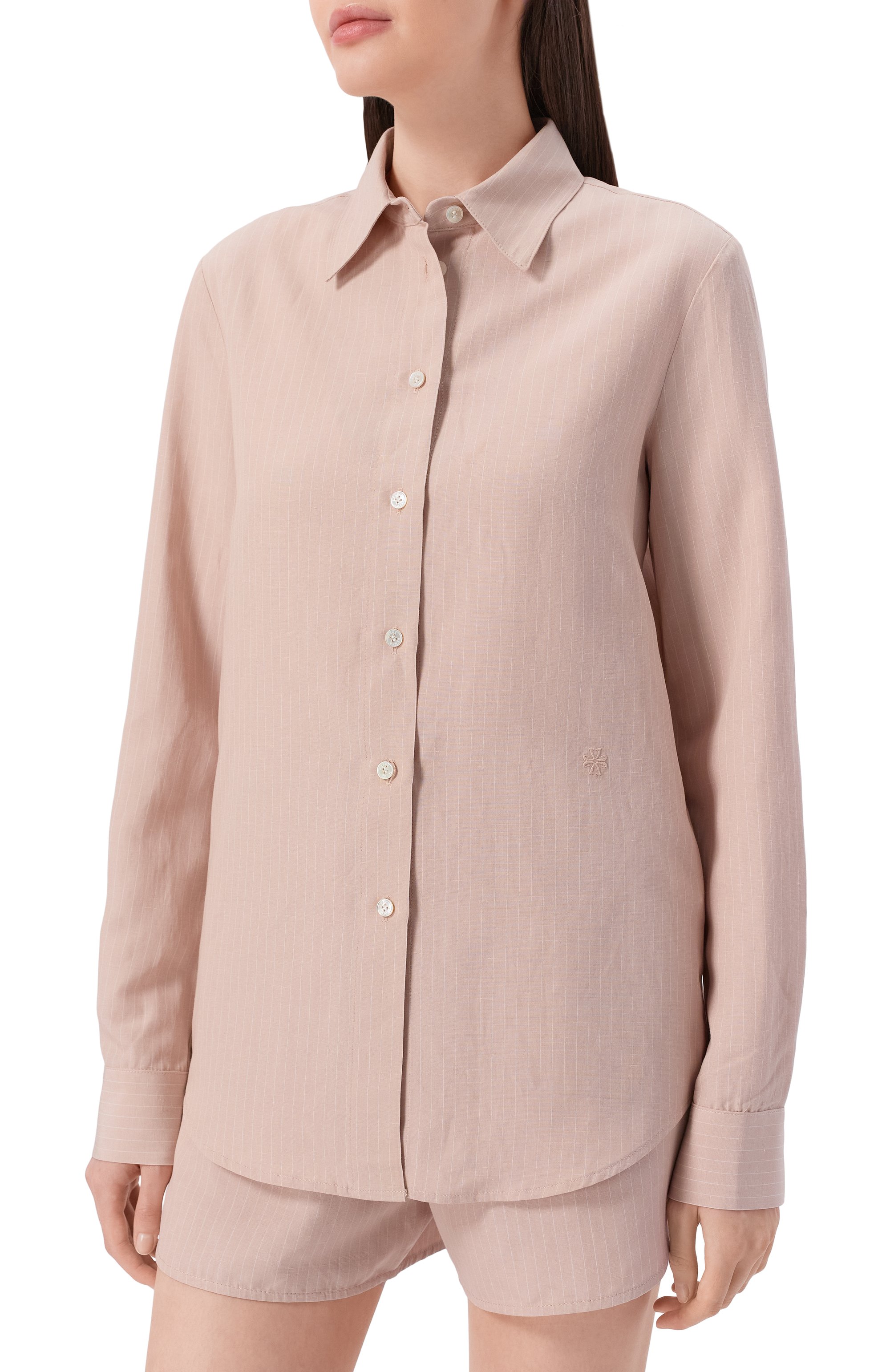 Рубашка из вискозы и льна JACOB COHEN, арт. JDM_C0076 002 T899A RW, фото 3