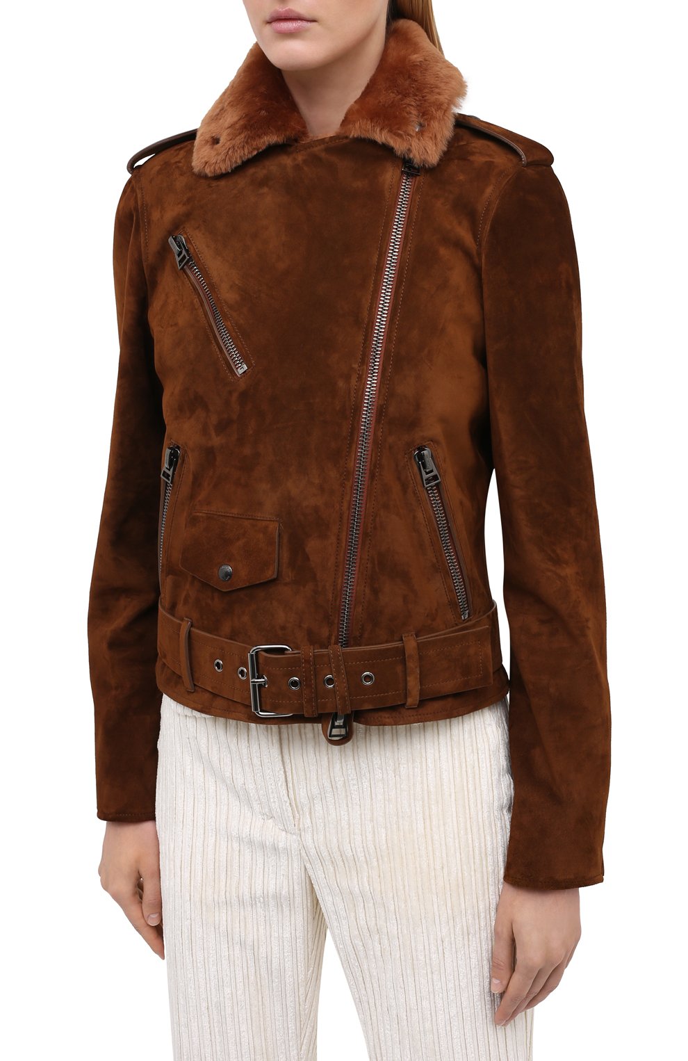 Куртка с меховой подкладкой TOM FORD, арт. CSF623-FUX131, фото 4
