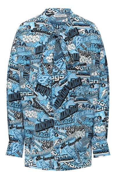 Женская шелковая блузка BALENCIAGA, арт. 571280/TELF7