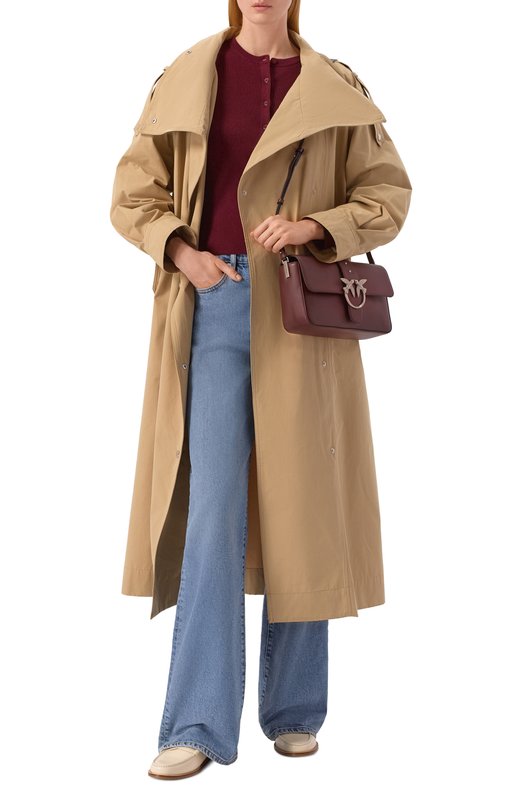 Сумка Love One medium Pinko 104524/A0Q0 Бордовый  104524/A0Q0 Фото 7