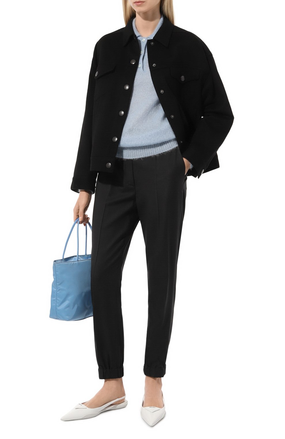 Шерстяной жакет PRADA, арт. P506M-1ZXH-F0002-212, фото 2