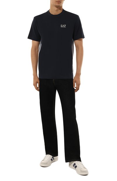 Хлопковая футболка EA7, арт. 6DPT19/PJ0LZ/XL, фото 2
