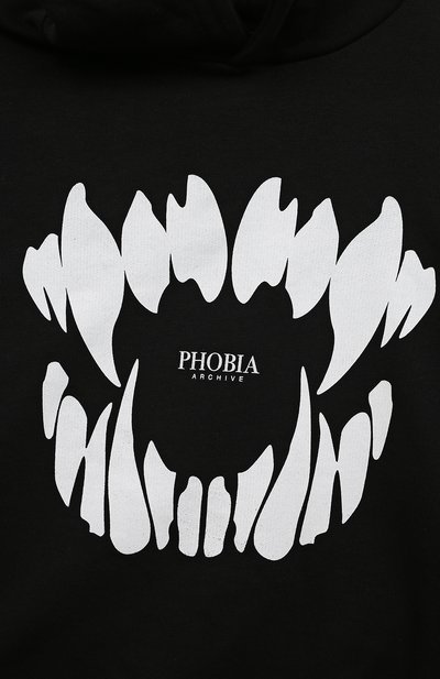 Хлопковое худи PHOBIA ARCHIVE, арт. PHK00199, фото 3