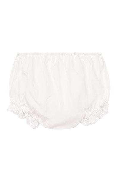 Комплект из платья и шорт ELIE SAAB JUNIOR кремового цвета по цене 54450 руб., арт. EGAB047/TS1127/24M-36M, фото 5 Комплект из платья и шорт ELIE SAAB JUNIOR, арт. EGAB047/TS1127/24M-36M, фото 5