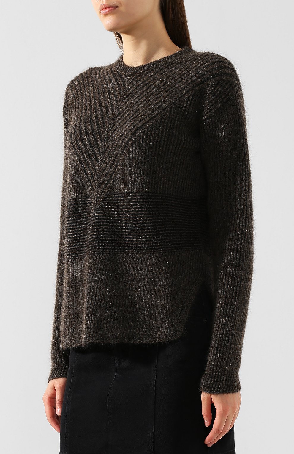 Пуловер RICK OWENS черного цвета по цене 75250 руб., арт. RP19F5660/KFI, фото 3 Пуловер RICK OWENS, арт. RP19F5660/KFI, фото 3