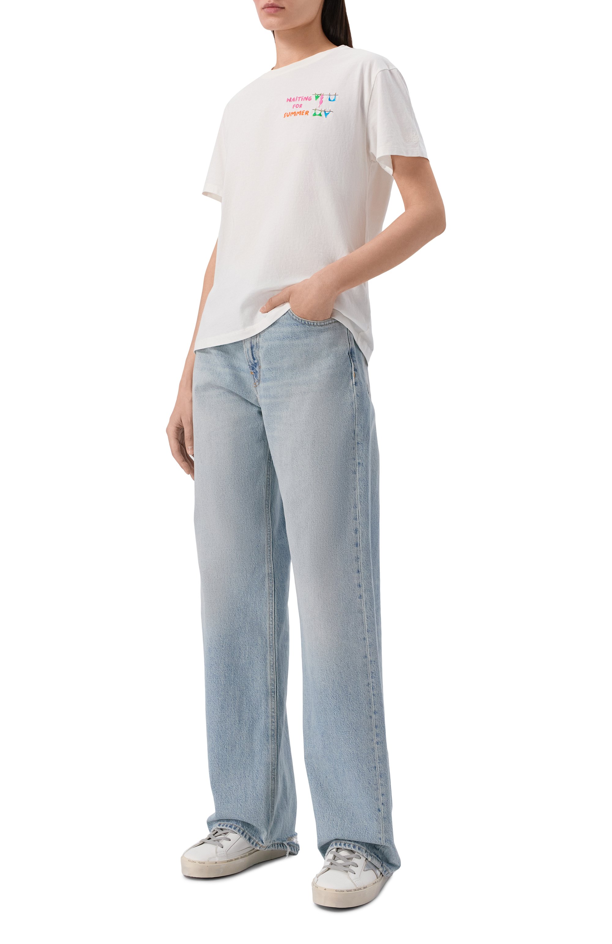 Хлопковая футболка MC2 SAINT BARTH, арт. EMI0002-01276I/EMILIE W, фото 2