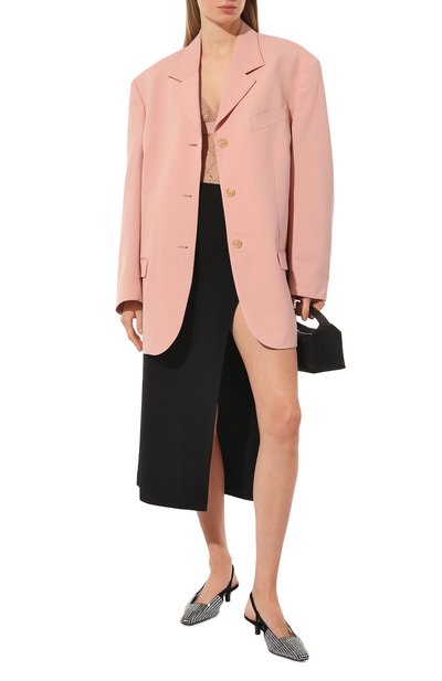 Кожаные туфли crystal GUCCI, арт. 679364 C2000, фото 2