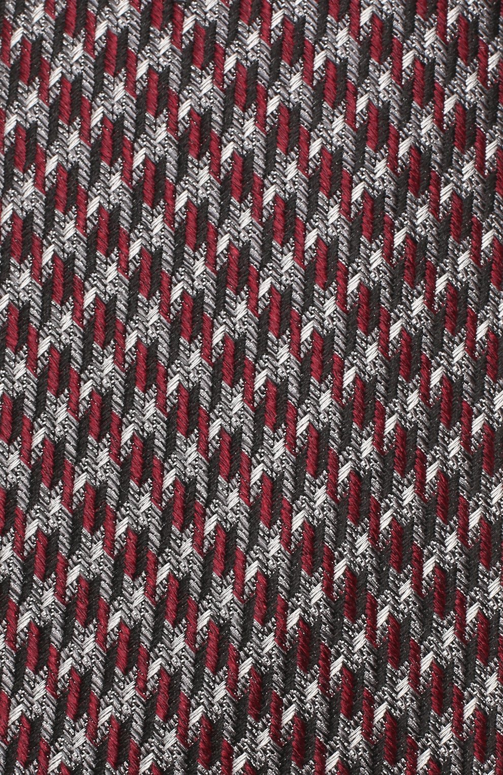 Шелковый галстук LANVIN бордового цвета по цене 8495 руб., арт. 40595/TIE, фото 3 Шелковый галстук LANVIN, арт. 40595/TIE, фото 3
