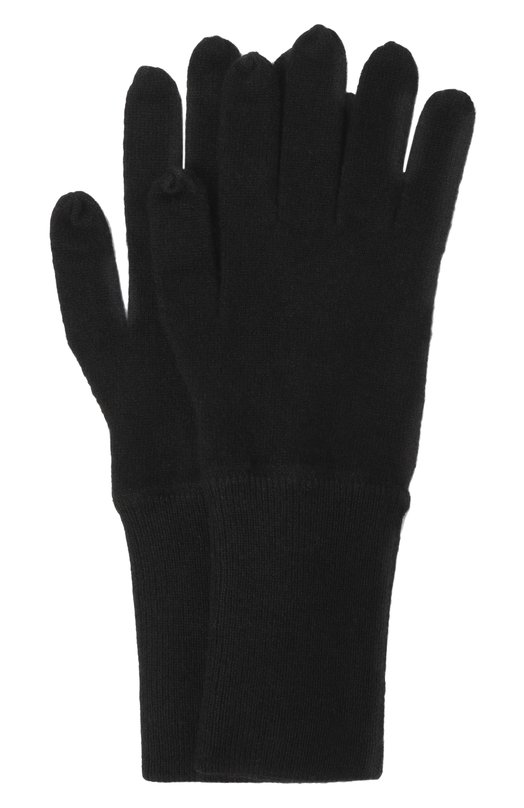 Кашемировые перчатки Allude 255/92000 Чёрный 255/92000