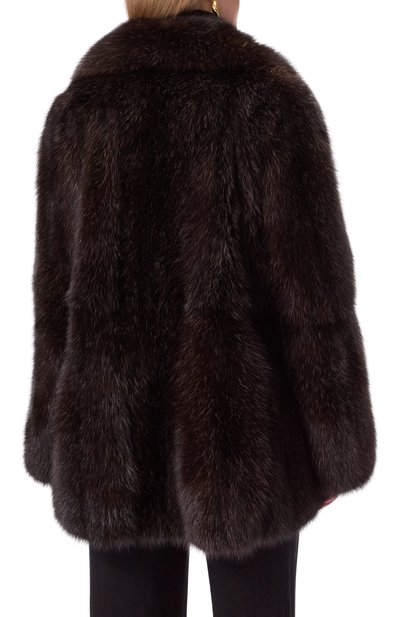 Шуба из соболя MVST, арт. FBKB-1604-1SB/F5507, фото 4