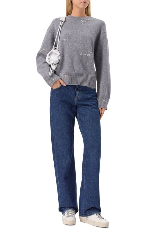 Свитер DOMREBEL 0FFICE KNIT CREWNECK Серый  0FFICE KNIT CREWNECK Фото 2
