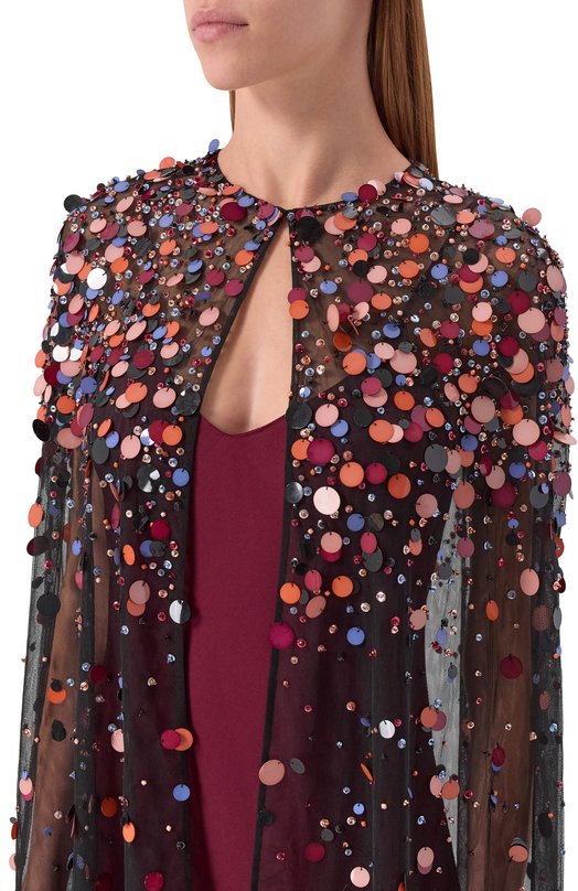 Накидка Elie Saab J0154NP25/BE038 Чёрный  J0154NP25/BE038 Фото 5