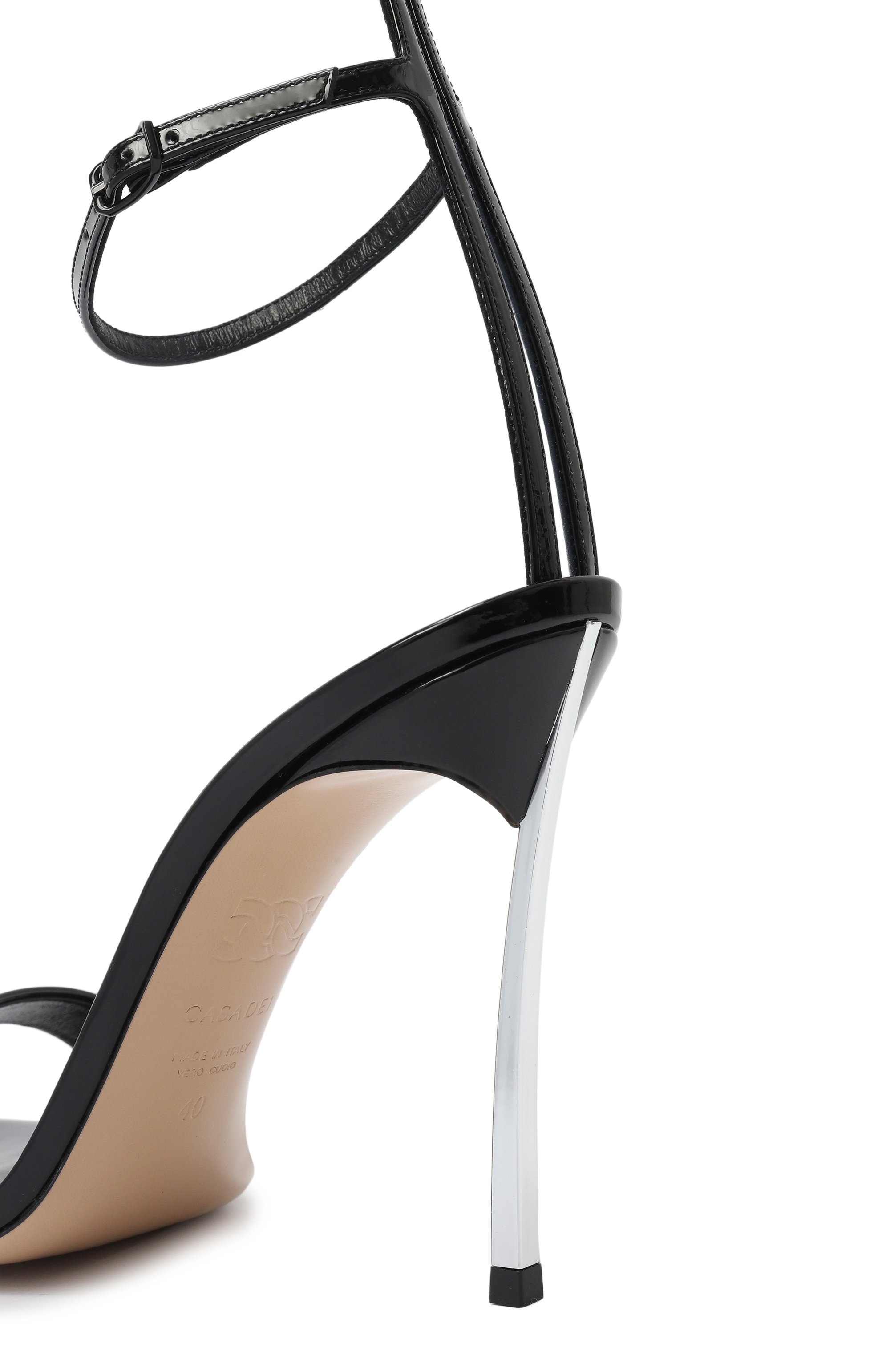 Кожаные босоножки musa blade 100 CASADEI, арт. 1L347J100M/C2327, фото 7